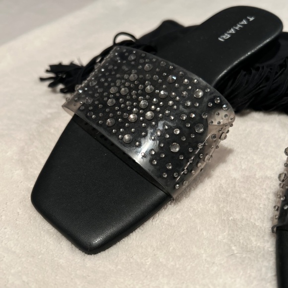 Tahari Embellished Women’s slides - Picture 2 of 2